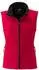 James & Nicholson 3-Lagen Softshell Weste (JN1127) rot/schwarz