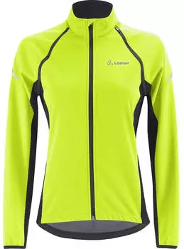 L&ouml;ffler Bike Zip-Off Jacket San Remo Ab Light - neon yellow