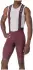 Castelli Premio Black Bibshort Radhose (4525000625XL) deep bordeaux/winter sky