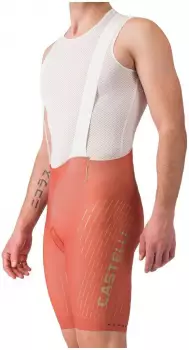Castelli Free Aero Race S Kit Bibshort Radhose (4526000) paprika/elmwood