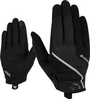 Ziener CLYO Touch Long Fahrradhandschuhe (988229) schwarz/silber
