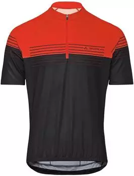 VAUDE Bike Posta Hz Tricot II Kurzarm-Radtrikot Regular glowing red