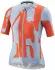 Gonso Road Jersey Print Women stormy blue/ fiesta red
