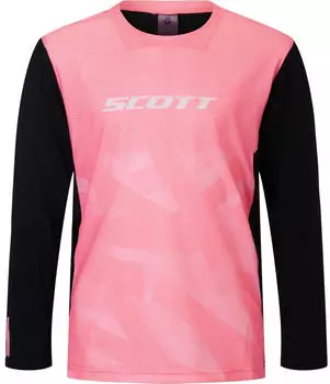 Scott Vertic Delta Langarm-T-shirt (424829) digital pink