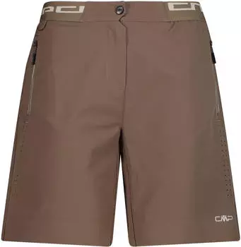 CMP Free Bike Bermuda With Inner Mesh Underwear Cycling Shorts (35C6096) toffee