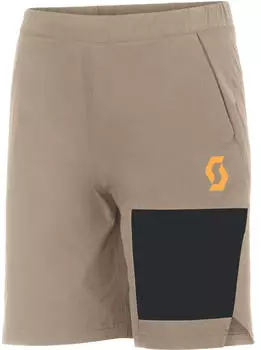 Scott Explorair Light Junior Shorts (424835-7999-128) toast beige/black