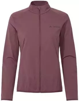 VAUDE Matera LS Tricot II Langarm Fahrradtrikot Slim Fit (46305) ruby dusk