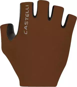 Castelli Espresso Kurze Handschuhe brown