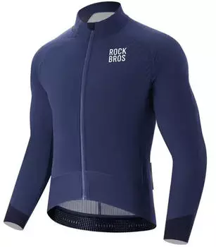 Rockbros Diamond Herbst/Winter Radjacke - blau