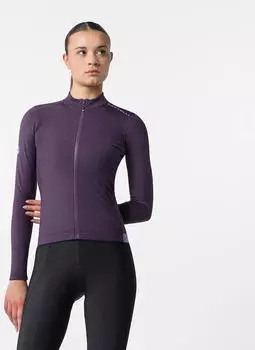Castelli Espresso Thermal 2 Langarmtrikot lila