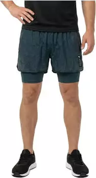 Endura Alltrack Lite Lined Shorts With Chamois teal print