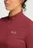 Jack Wolfskin Trail HZ W Longsleeve mit Half-Zip (A66365) merlot