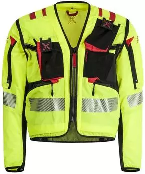 Montura Operator Convert Jacket Skijacke giallo fluo/rosso