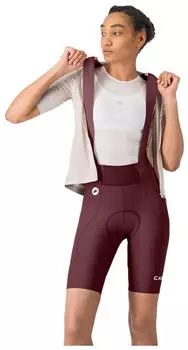 Castelli Espresso 2 W DT Bibshort (4526051) deep bordeaux