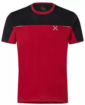 Montura Harlem 2.0 Microfresh Jersey Athletic Fit Funktionsshirt (MMGH01XS) rosso/black