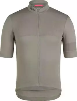 Rapha Brevet Element S/S Bike Shirt khaki/schwarz