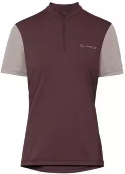 VAUDE Matera HZ Tricot Slim Fit Halfzip Radtrikot (47260) dark oak