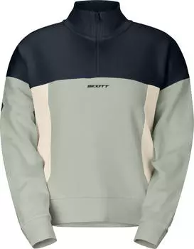 Scott Halfzip Pullover spray grey/dark blue