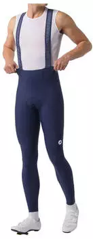 Castelli Espresso 2 Long Bib Tights belgian blue
