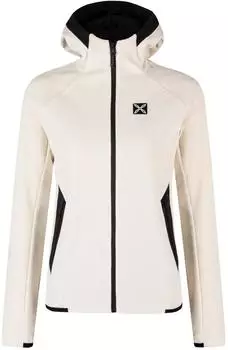 Montura Argo Hooded Damen-Oberteil offen (MMAC48W) panna