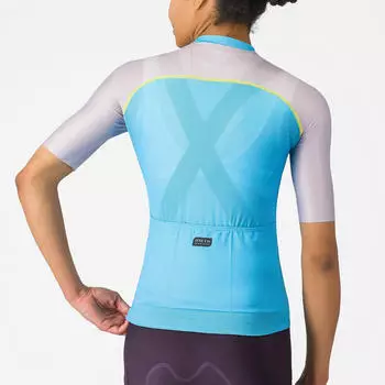 Castelli Unlimited 2 Jersey Radtrikot (4526069) neon cobalt / purple mist