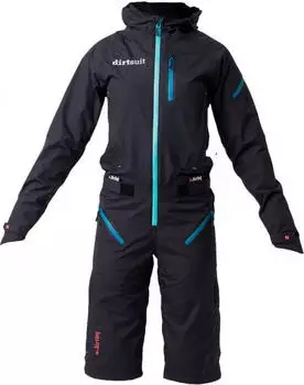 dirtlej Dirtsuit Pro Edition Ladies Cut (black azure/turquoise)