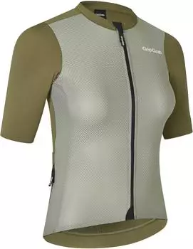 GripGrab Pacr Trikot kurzarm olive green (Damen)