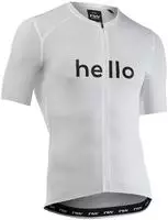 Northwave 89261207L, Northwave Blade Hello Goodbye S/S Trikot L wei&szlig;