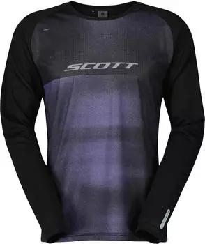 Scott Trail Tuned Trikot langarm black/swish purple (Herren) (421427-8038)