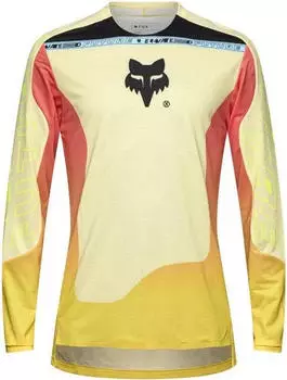 Fox Racing Flexair Elevated Trikot langarm lemonade (Herren) (33438-375)