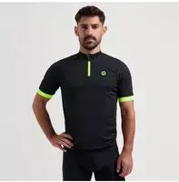Rogelli 001-005, Rogelli Perugia 2.0 Jersey Black/Fluo Schwarz male