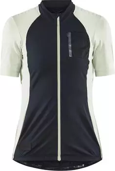 Craft Adv Gravel Trikot kurzarm black/celadon (Damen) (1910581-999811)