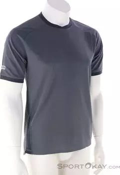 ION MTB Tech Logo Trikot kurzarm schwarz (Herren) (47242-5053-900)