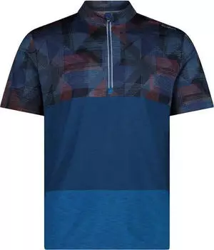 CMP Technisches Radsport Trikot kurzarm ocean/pacific/tango (Herren) (35N6837-12YT)