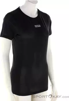 ION MTB Undershirt Trikot kurzarm schwarz (Damen) (47233-5090-900)