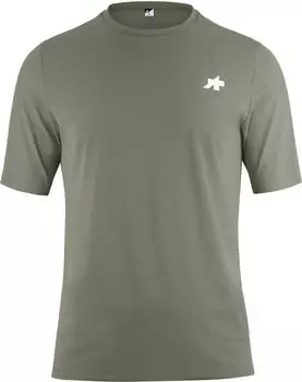 Assos Tactica Post Ride T5 Trikot kurzarm edge green (Herren) (51.20.229.6Q)