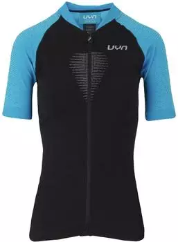 UYN Granfondo Trikot kurzarm blackboard/danube blue (Damen) (O101972-B788)