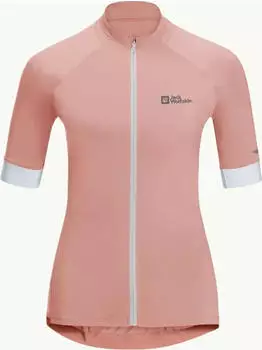 Jack Wolfskin Gravex FZ Trikot kurzarm rose dawn (Damen) (1809981-2919)