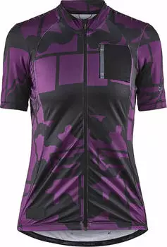 Craft Adv Bike Offroad Trikot kurzarm purple (Damen) (1911760-465999)