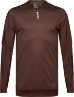 Fox MTB-Jersey Langarm Flexair Pro S Cocoa Braun