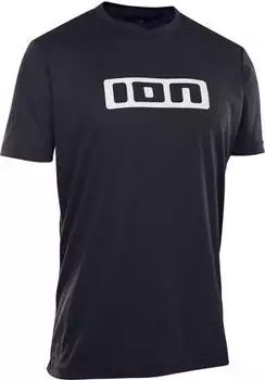 ION MTB Logo Trikot kurzarm schwarz (Herren) (47242-5054-900)