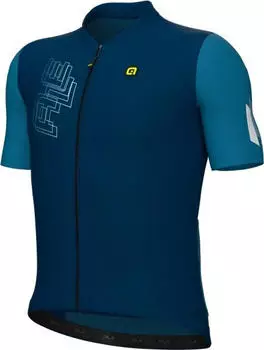Al&eacute; Follow Me Trikot kurzarm teal (Herren)