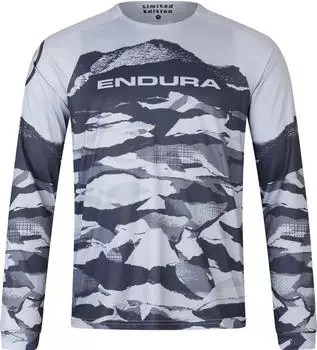 Endura Mountain Camo LTD Trikot langarm schwarz (Herren) (E5108BK)