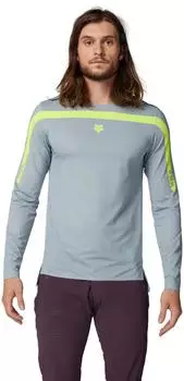 Fox Racing Race Flexair Aviation Trikot langarm gunmetal grey (Herren) (32353-038)