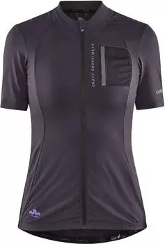 Craft Adv Gravel Trikot kurzarm slate magic (Damen) (1910581-992739)