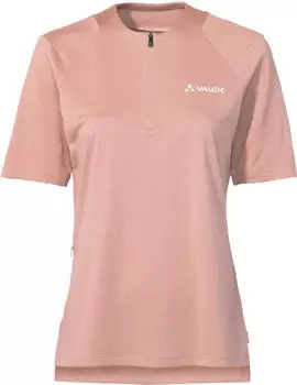 Vaude Tremalzo Q-Zip Trikot kurzarm soft rose (Damen) (45542-168)