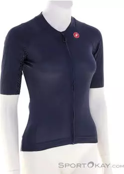 Castelli Aero Race 8S Trikot kurzarm belgian blue (Damen) (4525048-424)