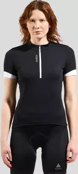Odlo Essentials Trikot kurzarm schwarz/wei&szlig; (Damen) (411971-15012)