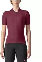 Castelli 4520068421, Castelli Anima 3 kurz&auml;rmeliges Radtrikot Damen Bordeaux/Rot