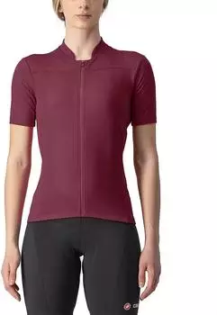 Castelli Anima 3 Trikot kurzarm bordeaux/red (Damen) (4520068-421)